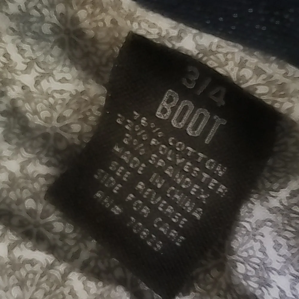 NWOT Twentyone Black by Rue 21 Bling Boot Cut Jeans Size 3/4 - Picture 7 of 13